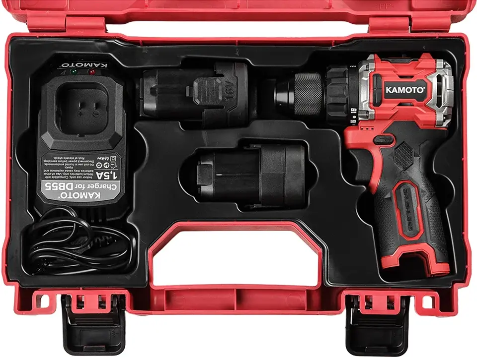 Masina de gaurit si insurubat pe acumulator Kamoto DB55 - 4