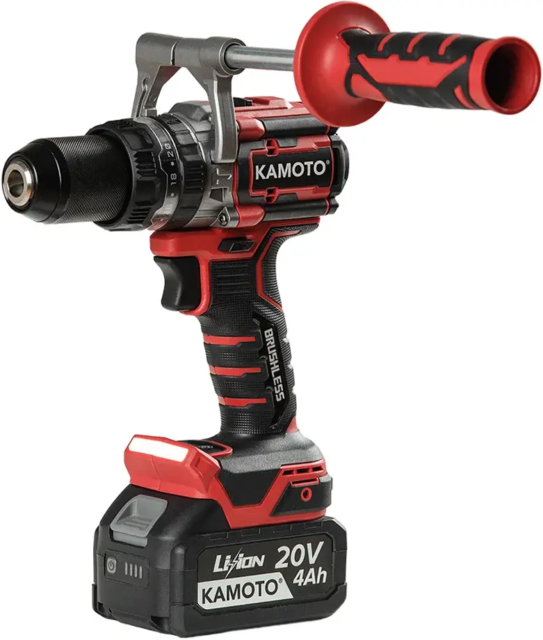 Masina de gaurit cu percutie pe acumulator Kamoto DB160 - 2