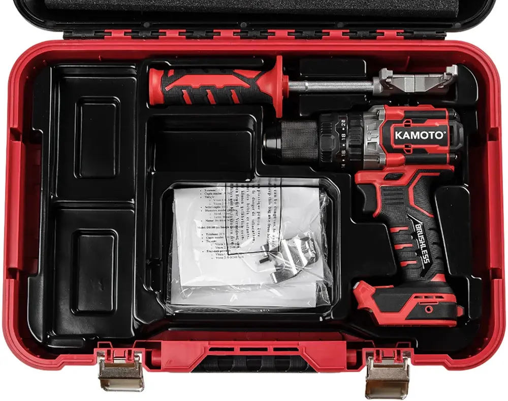 Masina de gaurit cu percutie pe acumulator Kamoto DB160 - 4