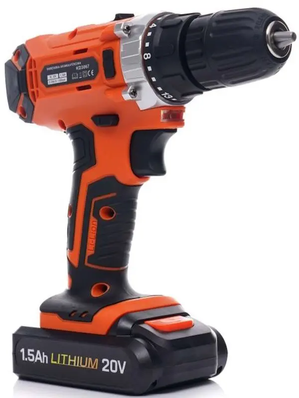 Аккумуляторная дрель-шуруповерт Kraft&Dele Professional KD3067 2x1.5Ah Set