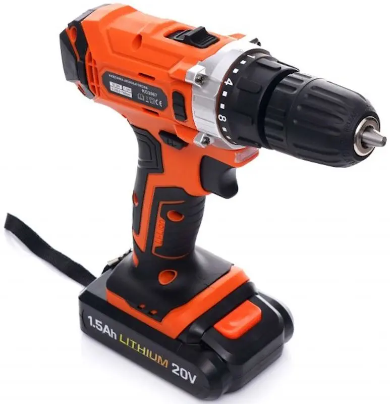 Аккумуляторная дрель-шуруповерт Kraft&Dele Professional KD3067 2x1.5Ah Set