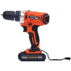 Аккумуляторная дрель-шуруповерт Kraft&Dele Professional KD3067 2x1.5Ah Set Thumb