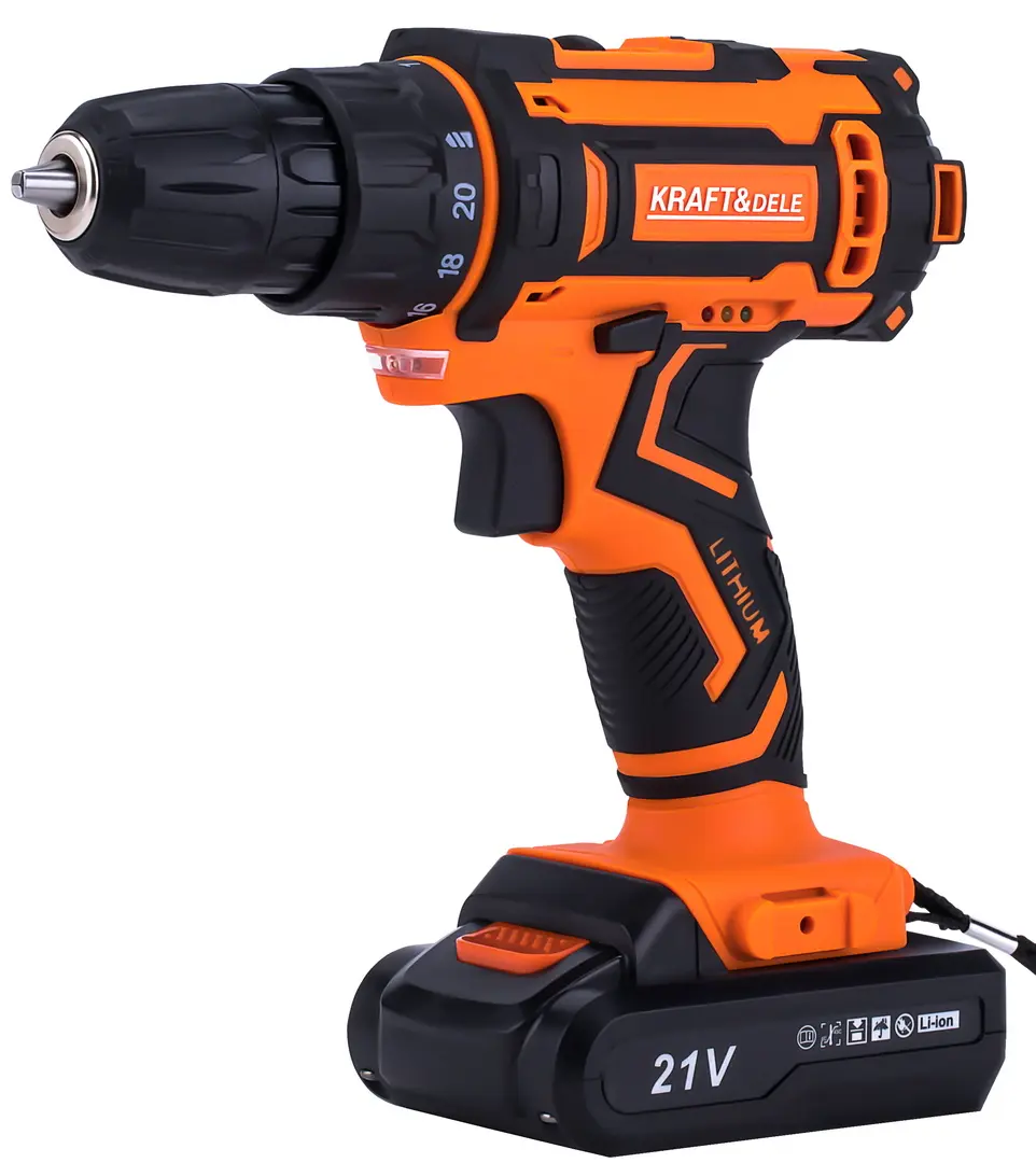 Masina de gaurit si insurubat cu acumulator Kraft&Dele KD3353 Set