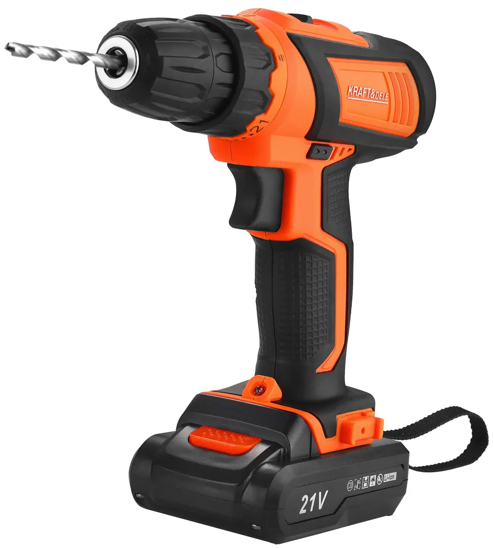 Masina de gaurit si insurubat cu acumulator Kraft&Dele KD3356 Set