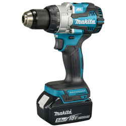Masina de gaurit si insurubat cu acumulator Makita DHP489RTJ Thumb