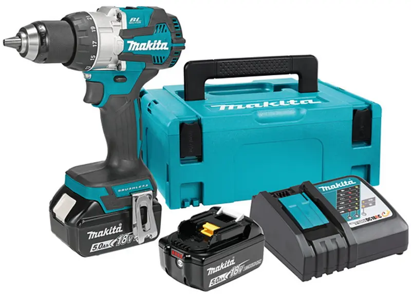 Masina de gaurit si insurubat cu acumulator Makita DHP489RTJ
