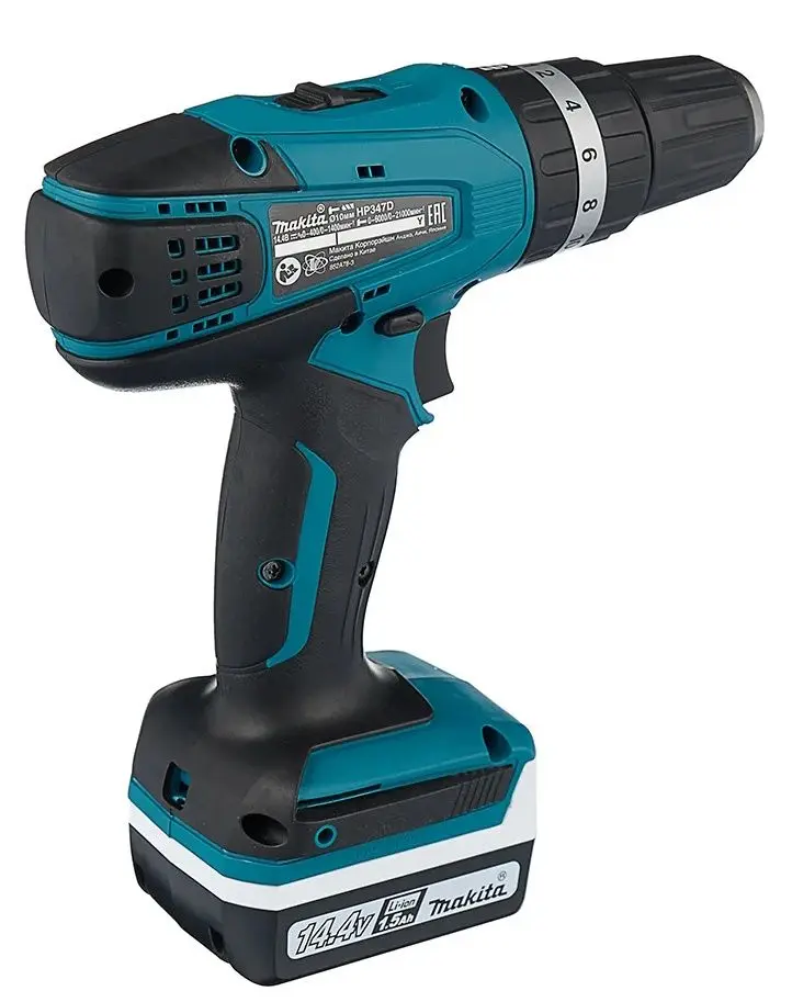 Аккумуляторная дрель-шуруповерт Makita HP347DWE - 4