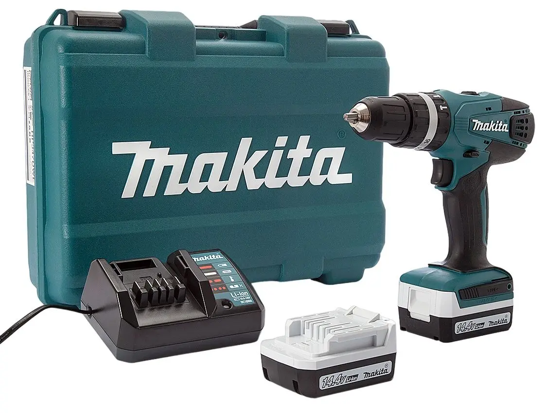 Аккумуляторная дрель-шуруповерт Makita HP347DWE