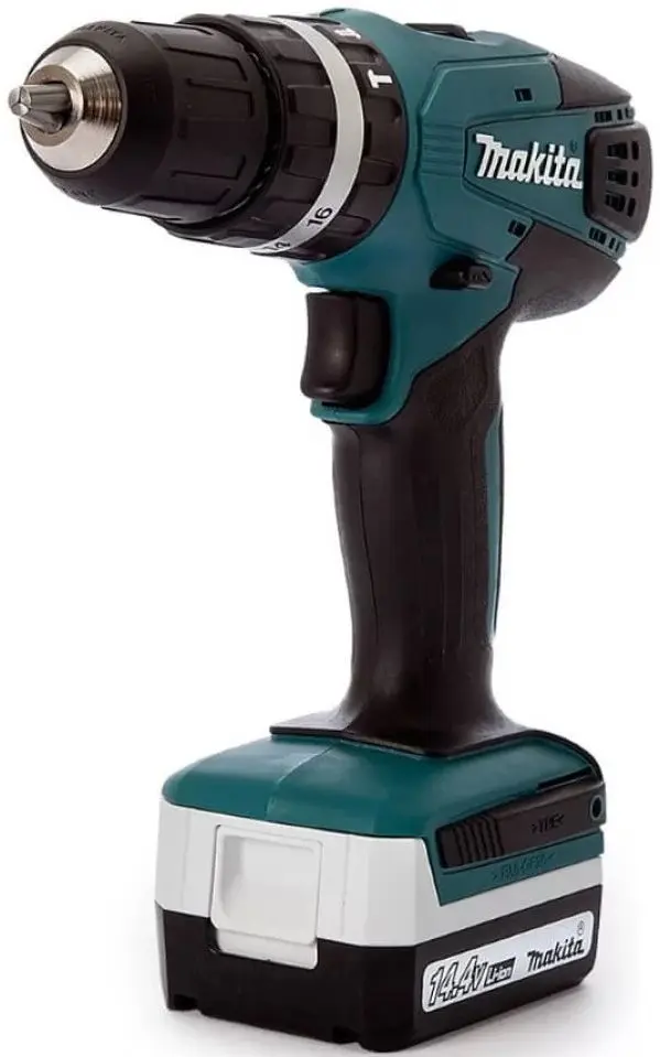 Masina de gaurit si insurubat cu acumulator Makita HP347DWE Set - 4