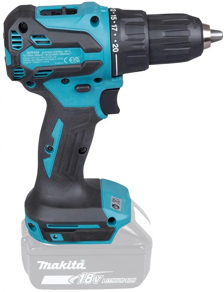 Аккумуляторная ударная дрель-шуруповерт Makita DHP490Z
