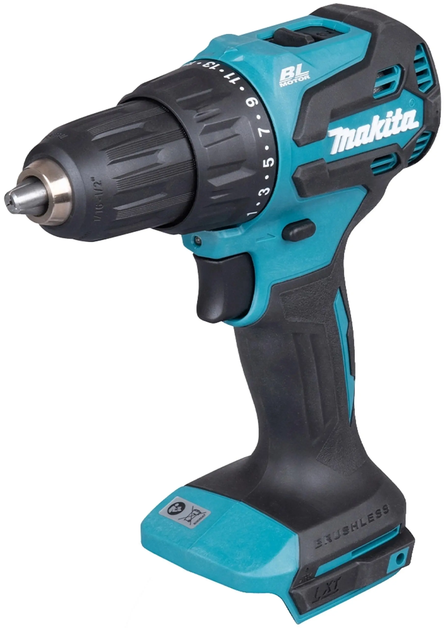 Аккумуляторная ударная дрель-шуруповерт Makita DHP490Z