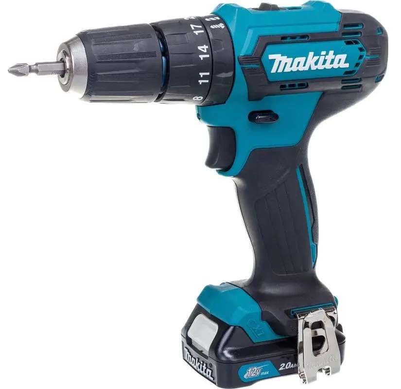 Masina de gaurit si insurubat cu impact si acumulator Makita HP333DWAE