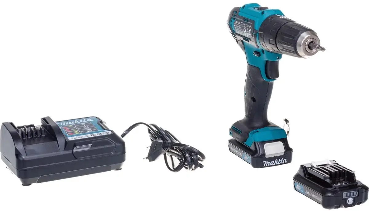 Masina de gaurit si insurubat cu impact si acumulator Makita HP333DWAE