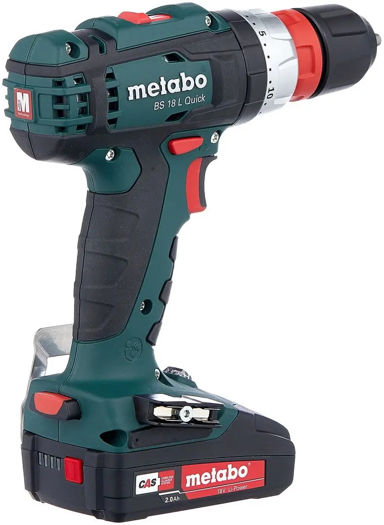 Аккумуляторная дрель-шуруповерт Metabo BS 18 L Quick - 2