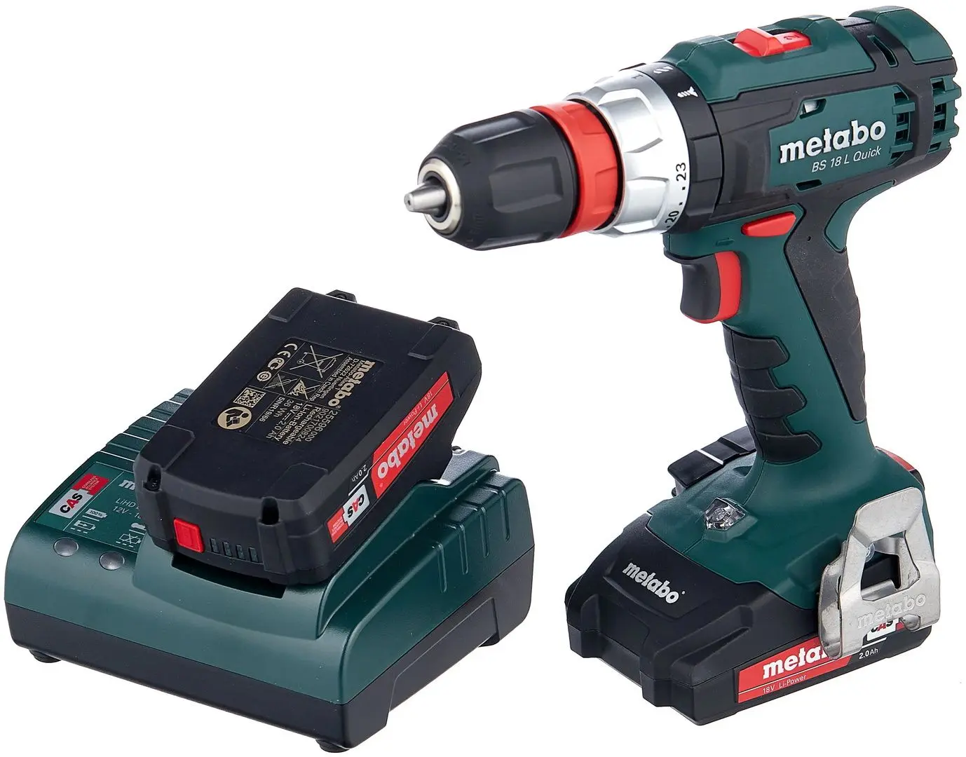 Аккумуляторная дрель-шуруповерт Metabo BS 18 L Quick - 3