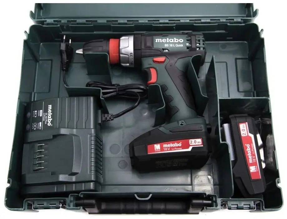 Аккумуляторная дрель-шуруповерт Metabo BS 18 L Quick - 5