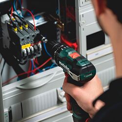 Masina de gaurit si insurubat cu impact si acumulator Metabo PowerMaxx SB BL Set Thumb