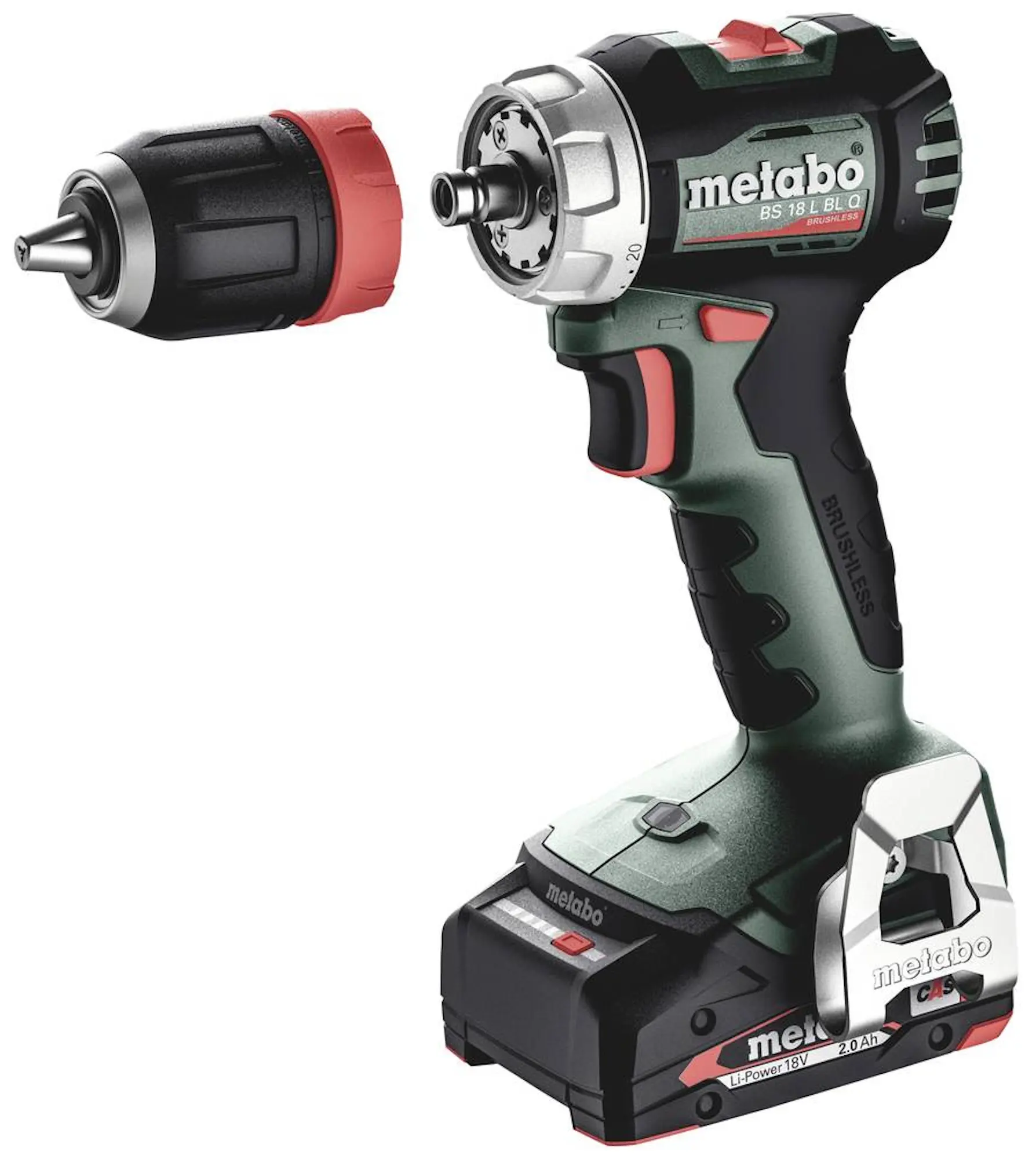 Дрель-шуруповерт аккумуляторная Metabo BS 18 L BL Q (613156500)