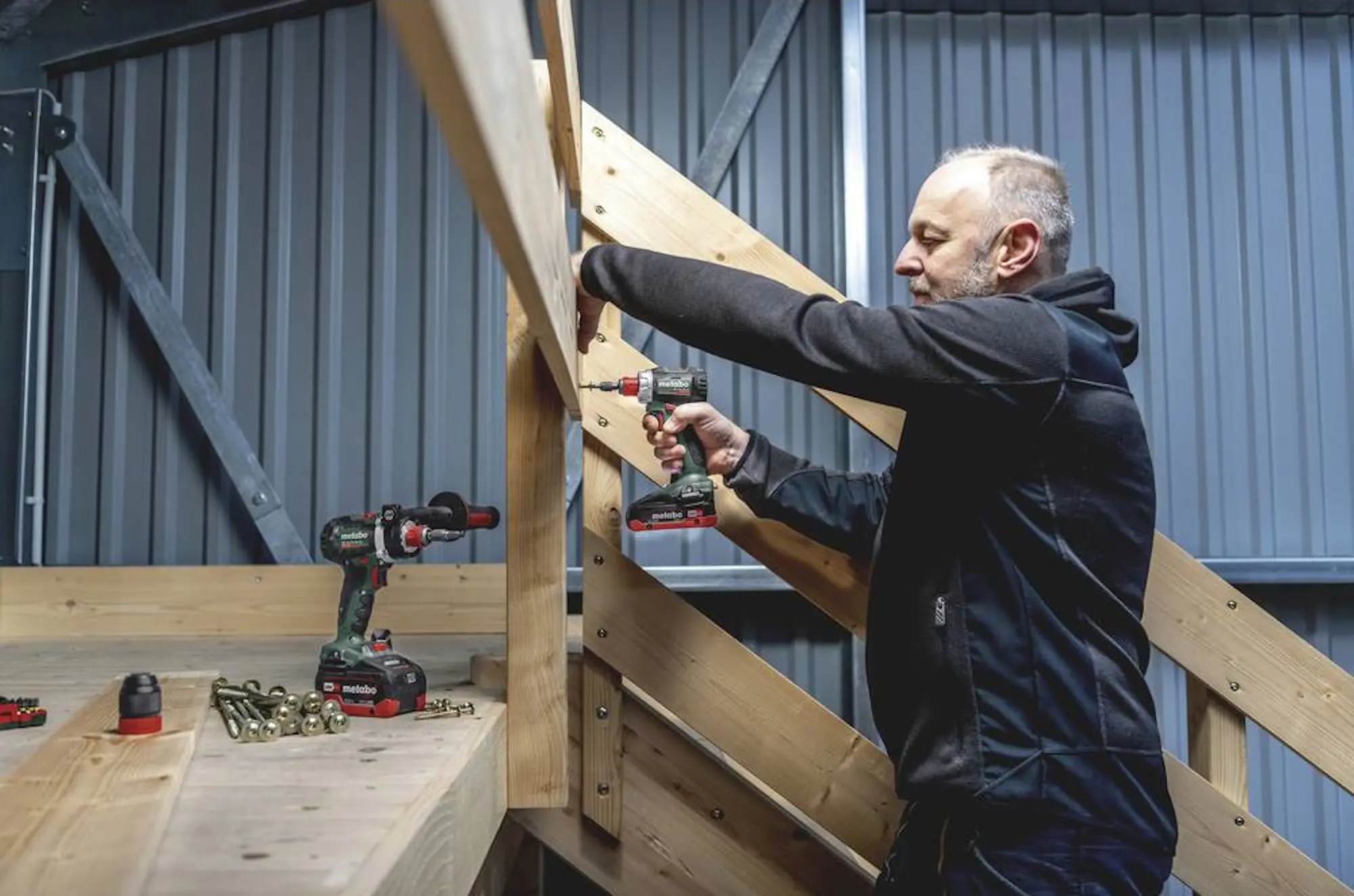 Дрель-шуруповерт аккумуляторная Metabo BS 18 L BL Q (613156500)