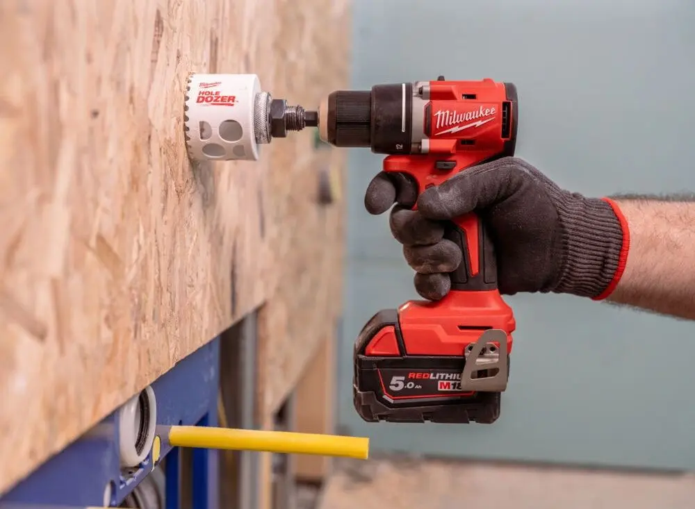 Masina de gaurit si insurubat cu acumulator Milwaukee M18 BLDDRC-0 Solo