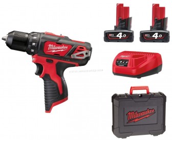 Masina de gaurit si insurubat cu acumulator Milwaukee M12 BDD-402C