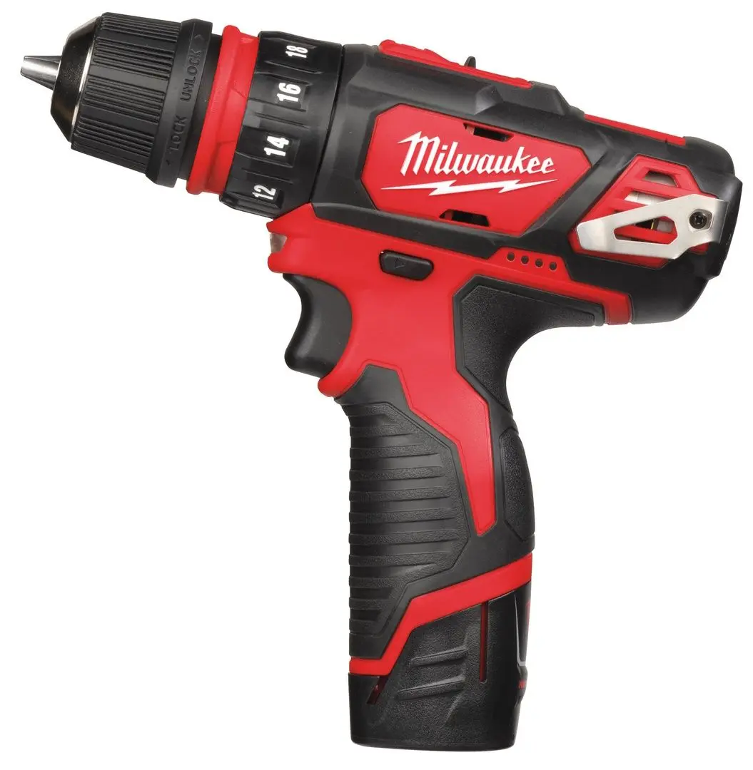 Дрель-шуруповерт аккумуляторная Milwaukee M12 BDDXKIT-202C