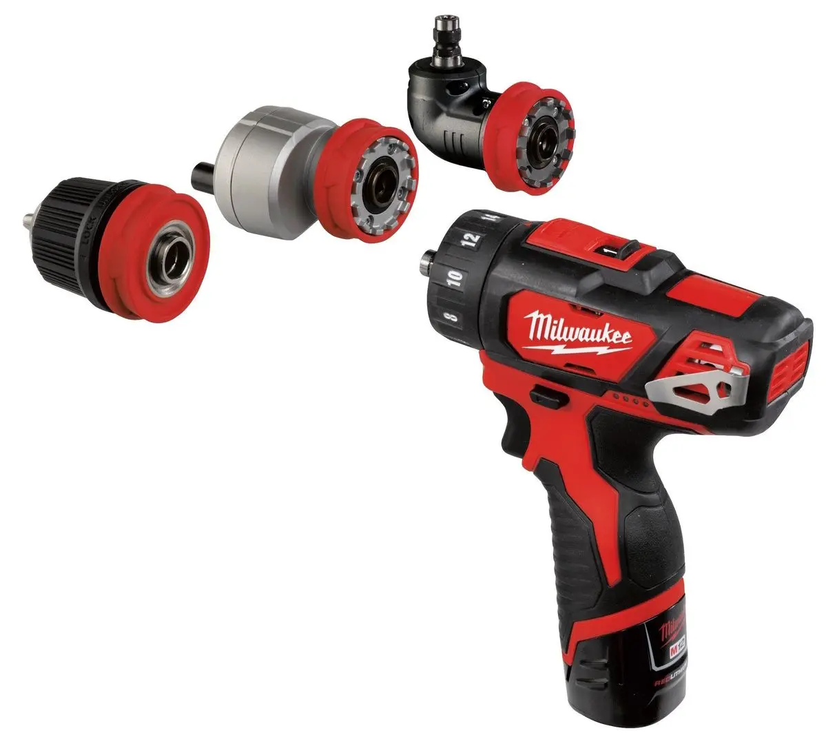 Дрель-шуруповерт аккумуляторная Milwaukee M12 BDDXKIT-202C
