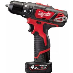 Masina de gaurit si insurubat cu acumulator Milwaukee M12 BPD-202C Thumb
