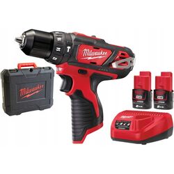 Masina de gaurit si insurubat cu acumulator Milwaukee M12 BPD-202C