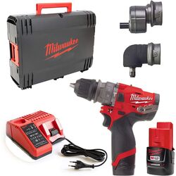 Masina de gaurit si insurubat cu acumulator Milwaukee M12 FPDXKIT-202X