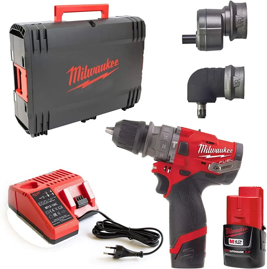 Masina de gaurit si insurubat cu acumulator Milwaukee M12 FPDXKIT-202X
