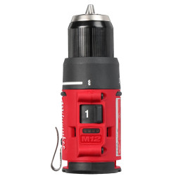 Masina de gaurit si insurubat cu acumulator Milwaukee M12BLDDRC-0 (4933499683) Thumb