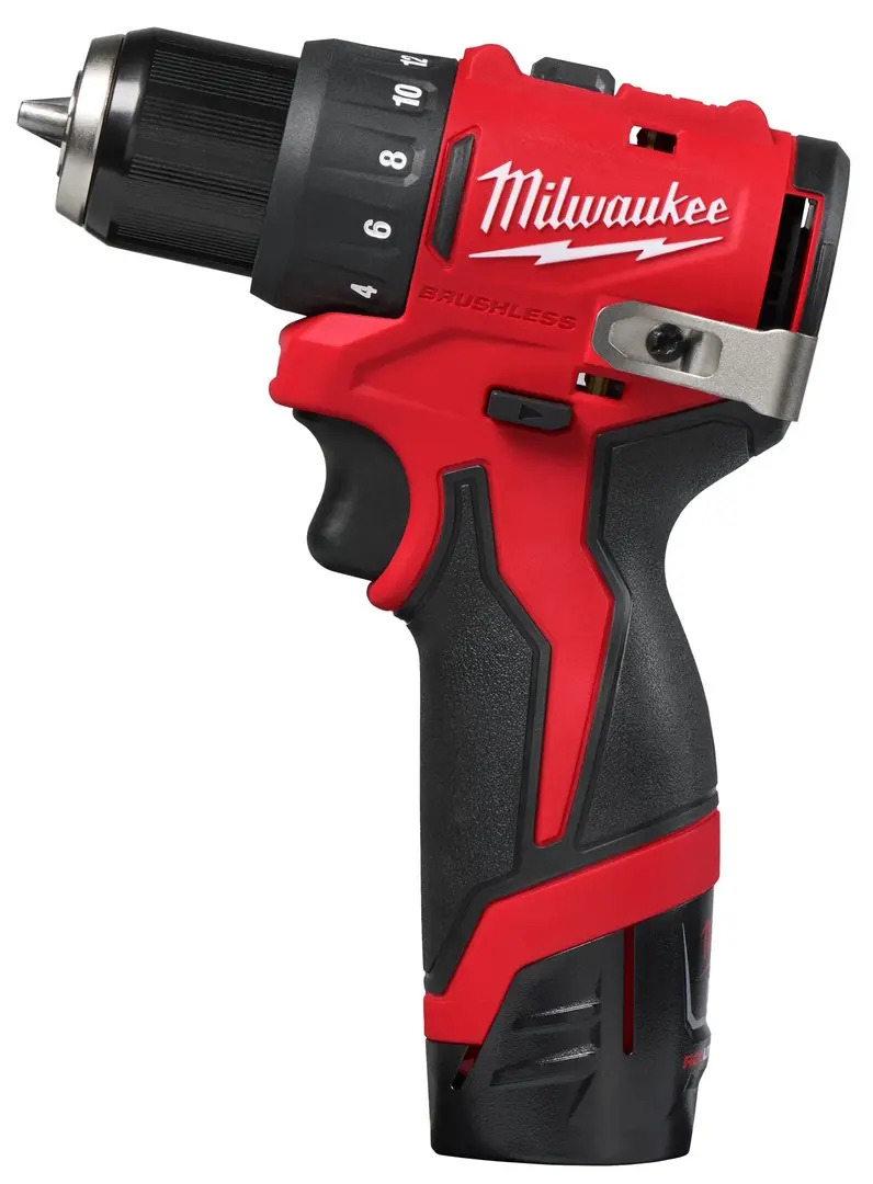 Дрель-шуруповерт аккумуляторная Milwaukee M12BLDDRC-202C (4933499686)