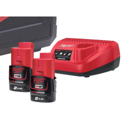 Masina de gaurit si insurubat cu acumulator Milwaukee M12BPDMC-202 (4933499465) Thumb