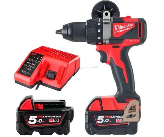 Дрель-шуруповерт аккумуляторная Milwaukee M18 BLDD2-502X