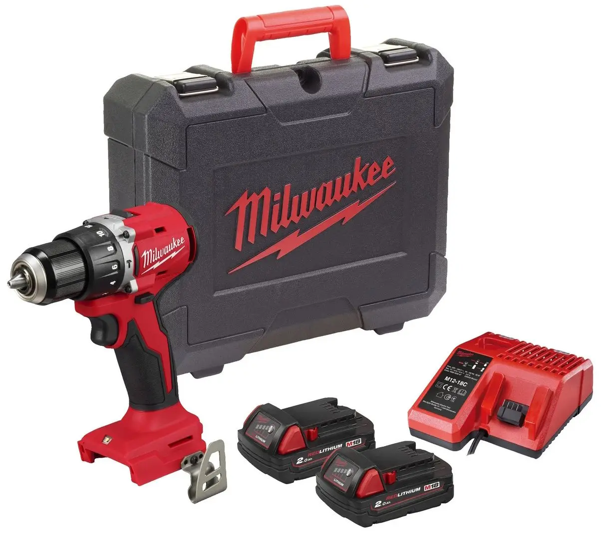 Masina de gaurit si insurubat cu acumulator Milwaukee M18 BLPDRC-422C