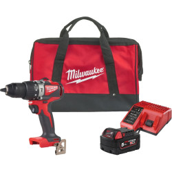 Masina de gaurit si insurubat cu acumulator Milwaukee M18 BLPD2-501B (4933500775) Thumb
