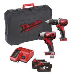 Set scule cu acumulator Milwaukee M18BPP2C-402C (4933443552)