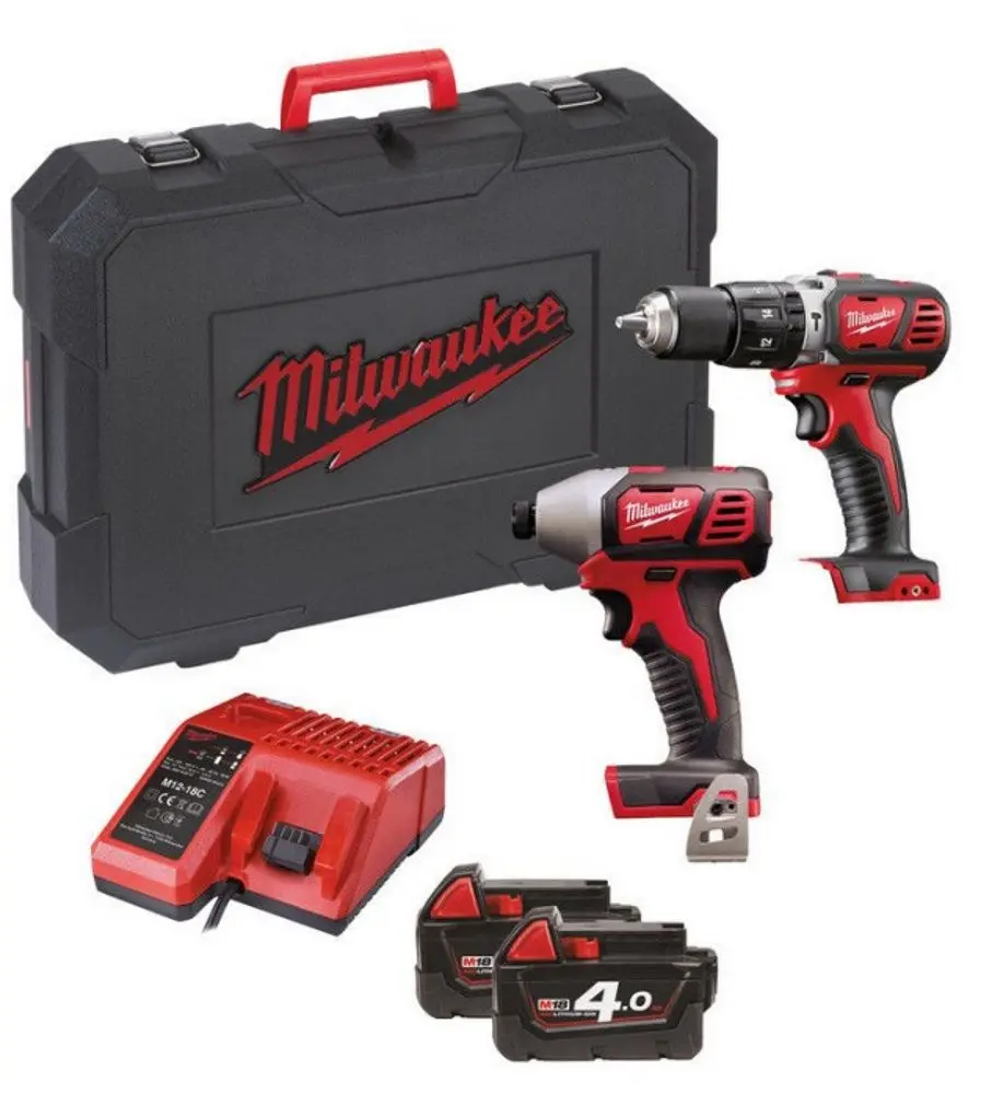Набор аккумуляторных инструментов Milwaukee M18BPP2C-402C (4933443552)