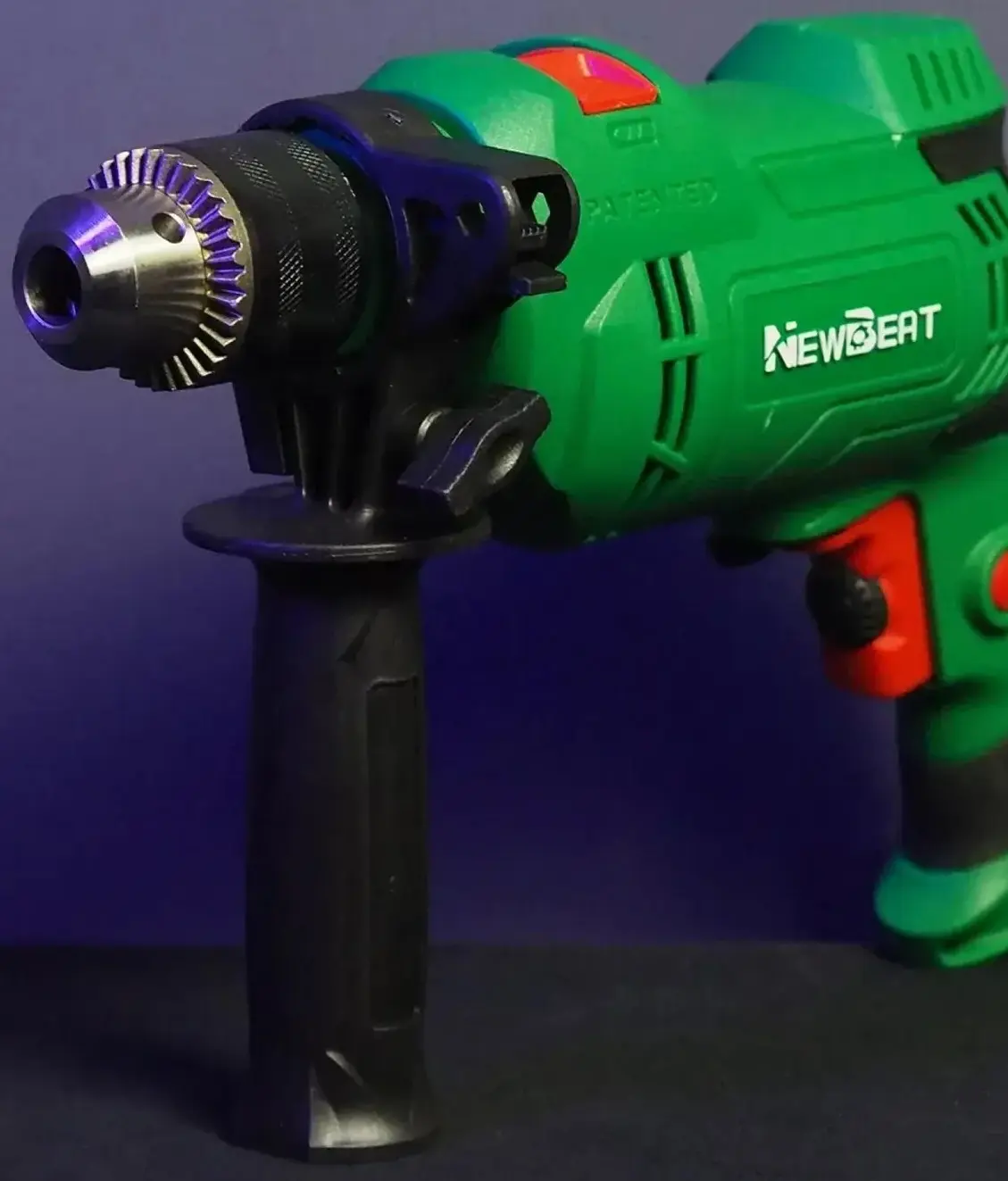 Masina de gaurit cu percutie NewBeat NBT-EID-13C (Green/Black)