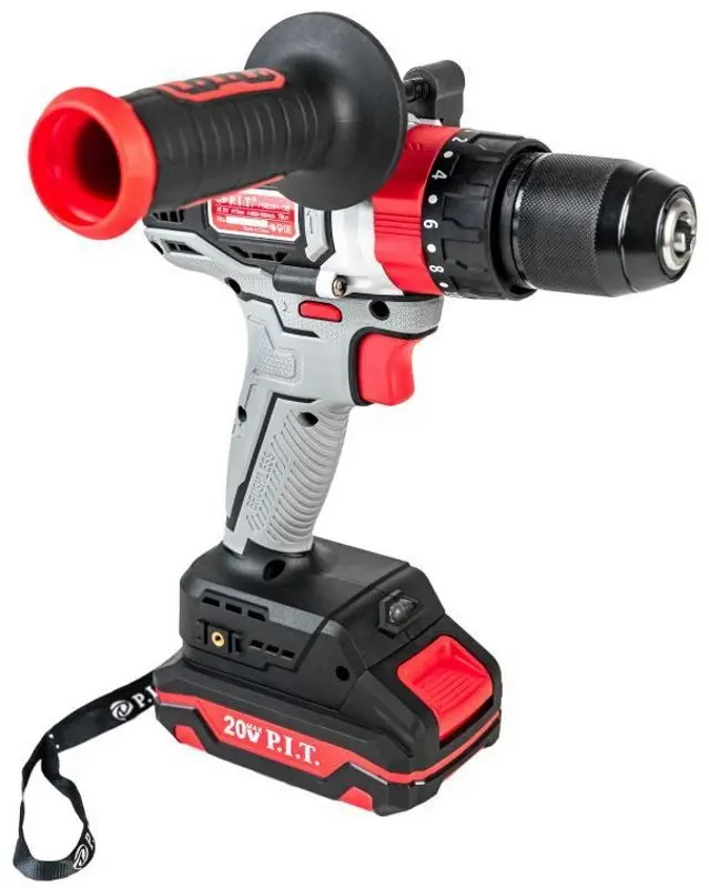 Masina de gaurit si insurubat cu acumulator P.I.T. PSB20H-13B/1 - 2