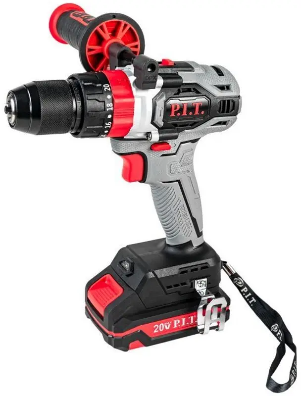 Masina de gaurit si insurubat cu acumulator P.I.T. PSB20H-13B/1