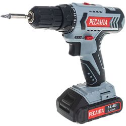 Аккумуляторная дрель-шуруповерт Ресанта ДA-14-2ЛК Thumb