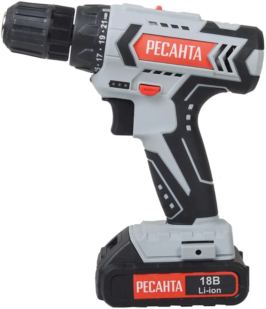 Masina de gaurit si insurubat cu acumulator Resanta DA-18-2LK