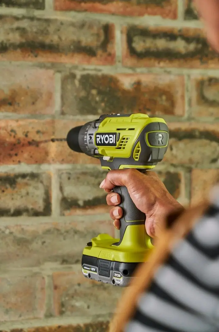 Дрель-шуруповерт аккумуляторная Ryobi R18PD3-0