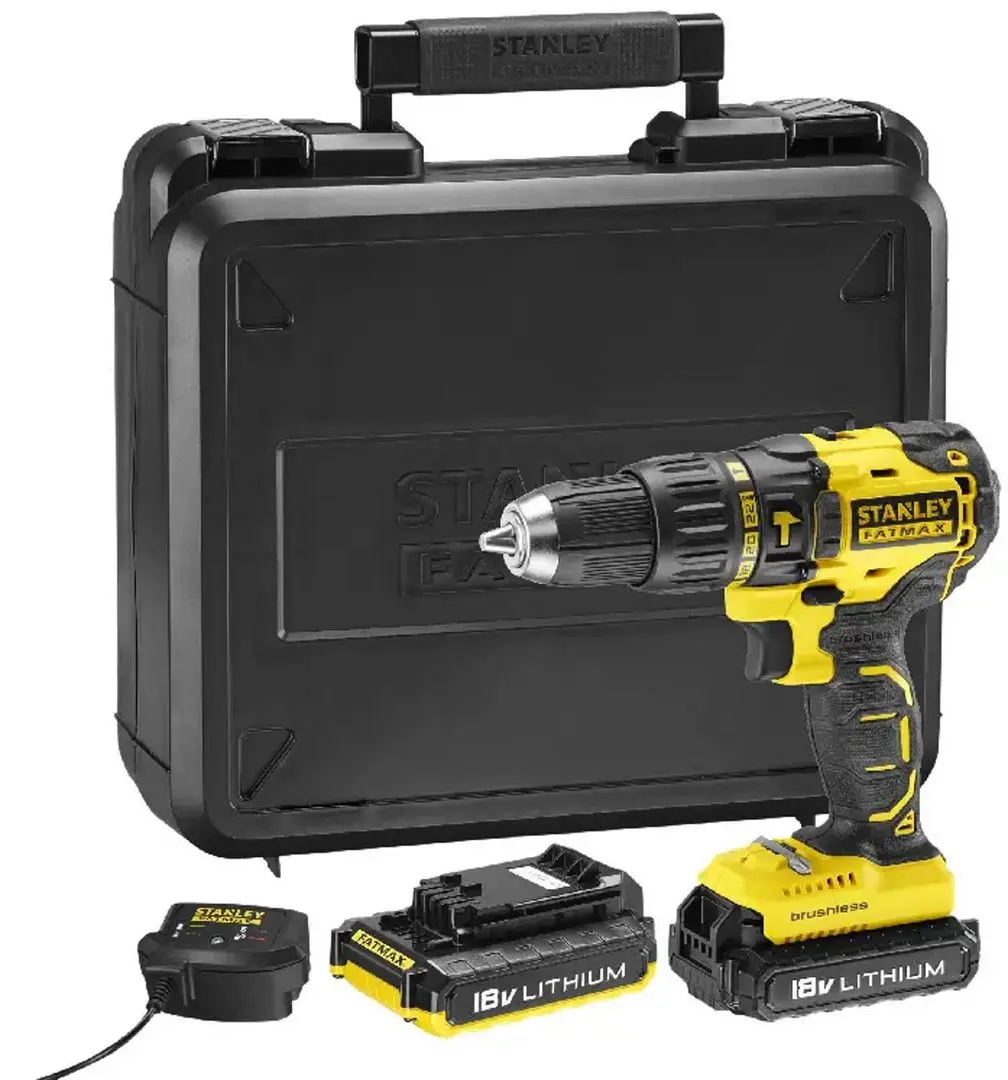 Дрель-шуруповерт аккумуляторная Stanley Fatmax MCD628D2K - 3