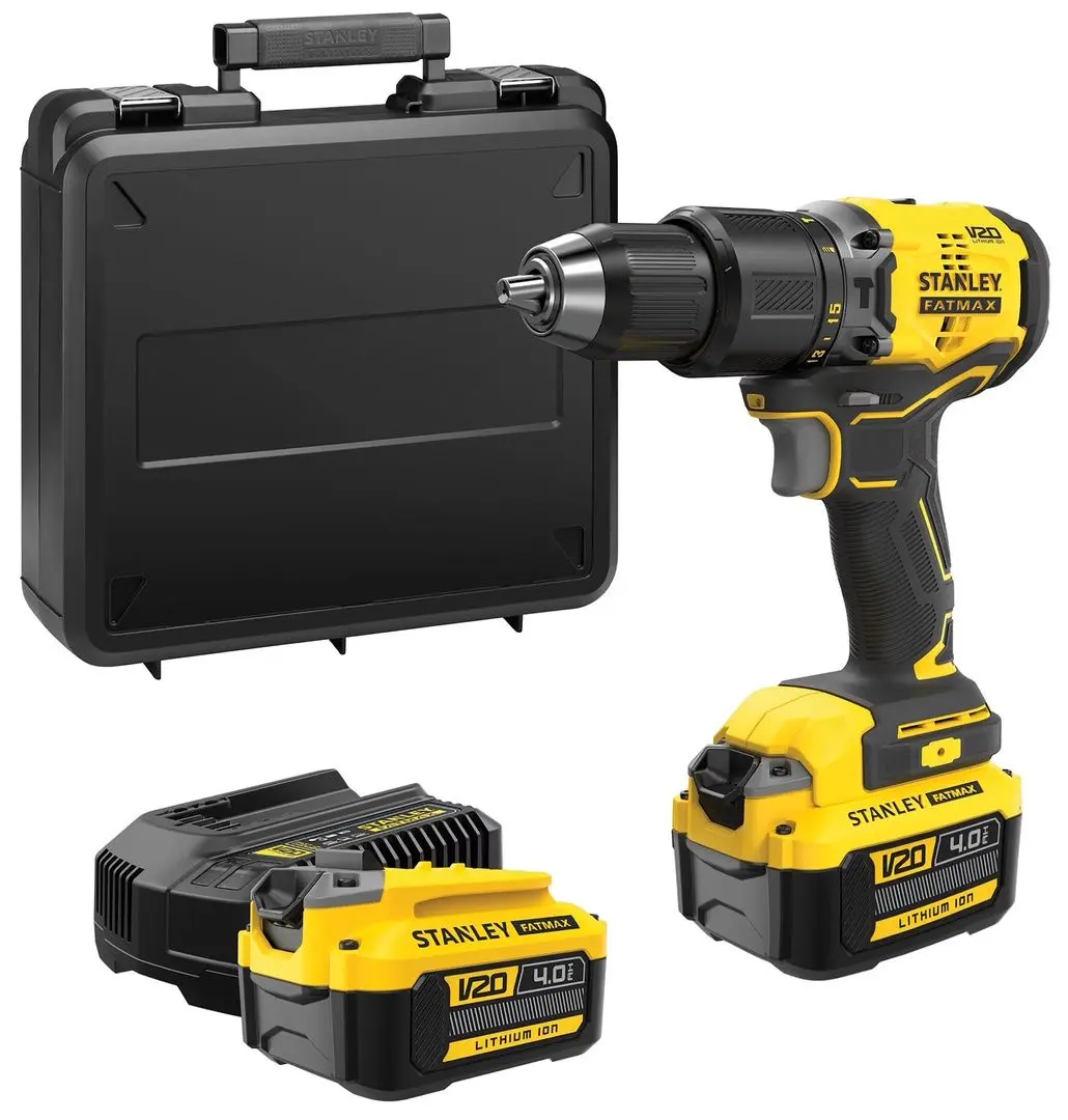 Masina de gaurit si insurubat cu acumulator Stanley Fatmax SFMCD721M2K-QW