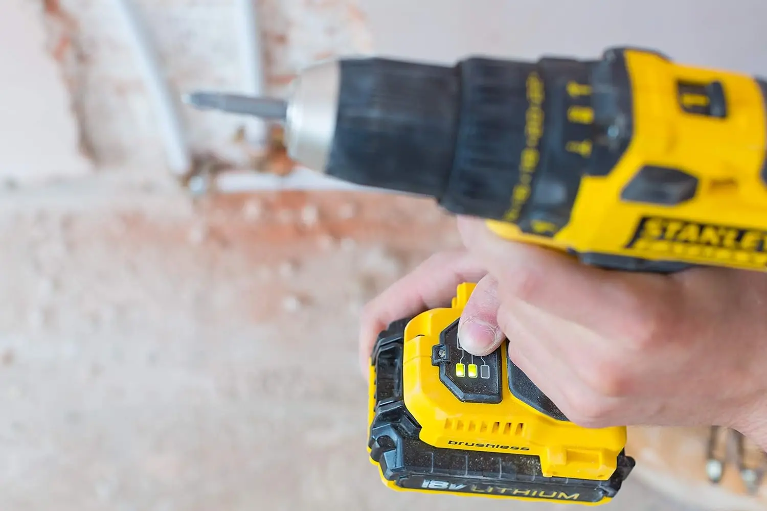 Masina de gaurit si inmsurubat cu percutie Stanley FMC627D2-QW - 8