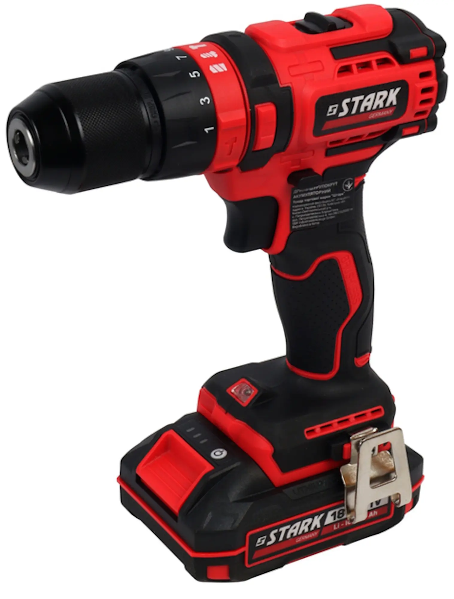Дрель-шуруповерт аккумуляторная Stark CD-20-2 B Li (210020110) - 2