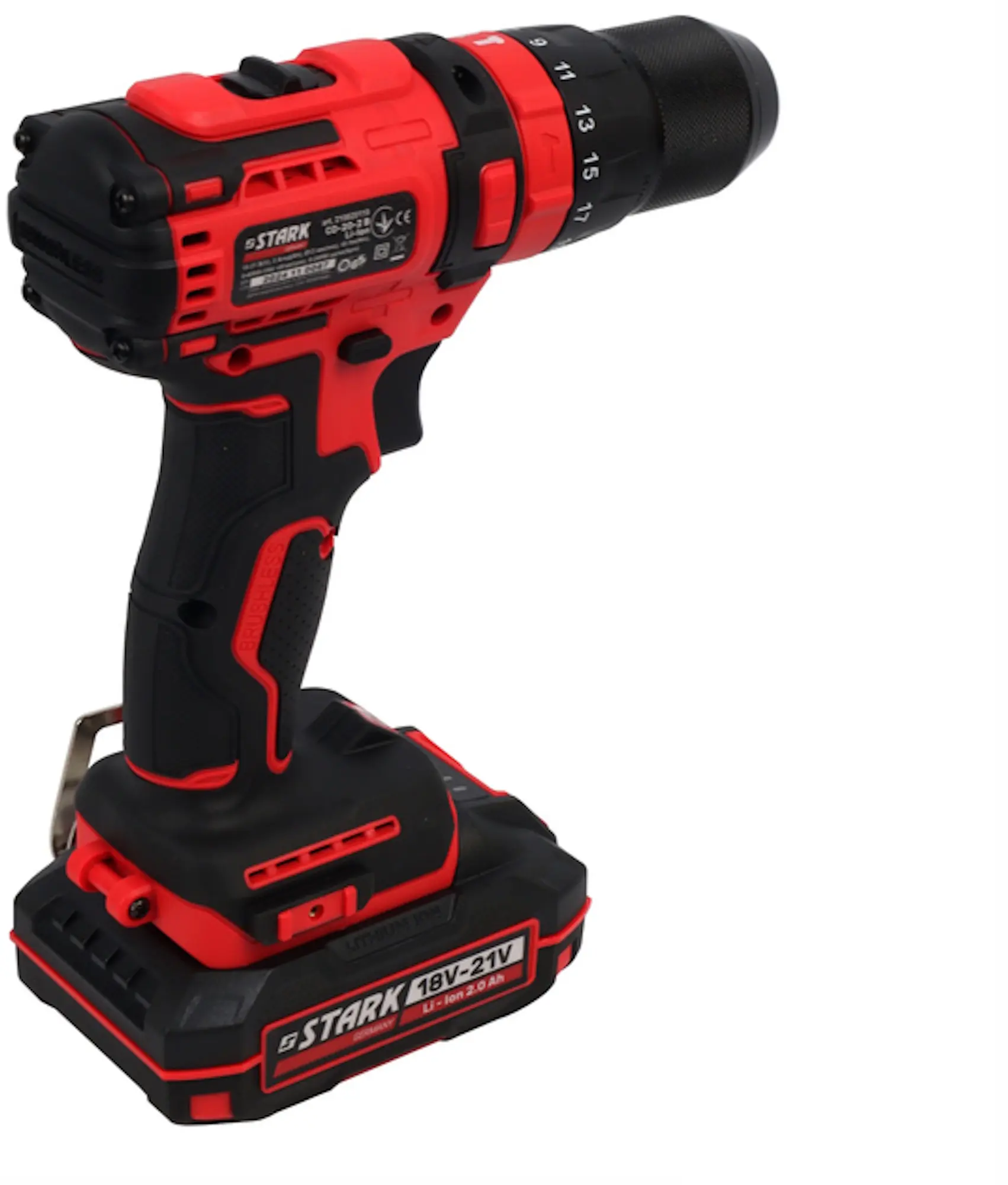 Дрель-шуруповерт аккумуляторная Stark CD-20-2 B Li (210020110) - 3